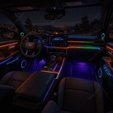 Tacoma RGB Ambient Lighting Kit Dynamic Interior LED Light Strips App Control & Music Sync For Toyota
