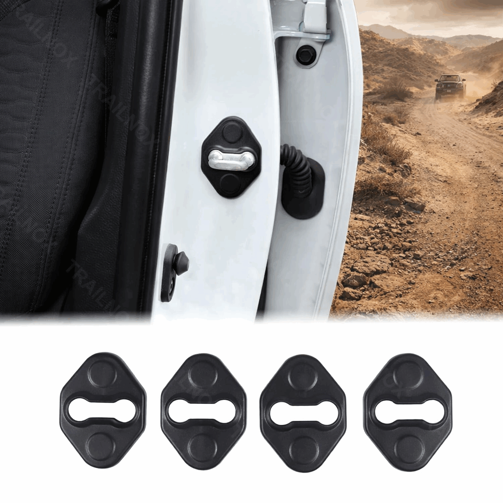 Tundra  4Pcs Door Lock Latches Cover Protector for Toyota