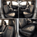 RAV4 Premium Waterproof Seat Covers – Black with Red TRD Logo Interior Protection for Toyota