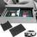 Tundra – Center Console Tray Liner, Protective Pad, Console Organizer for Toyota