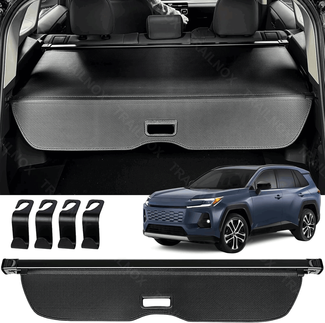 RAV4 Carbon Fiber Retractable Cargo Cover for Toyota