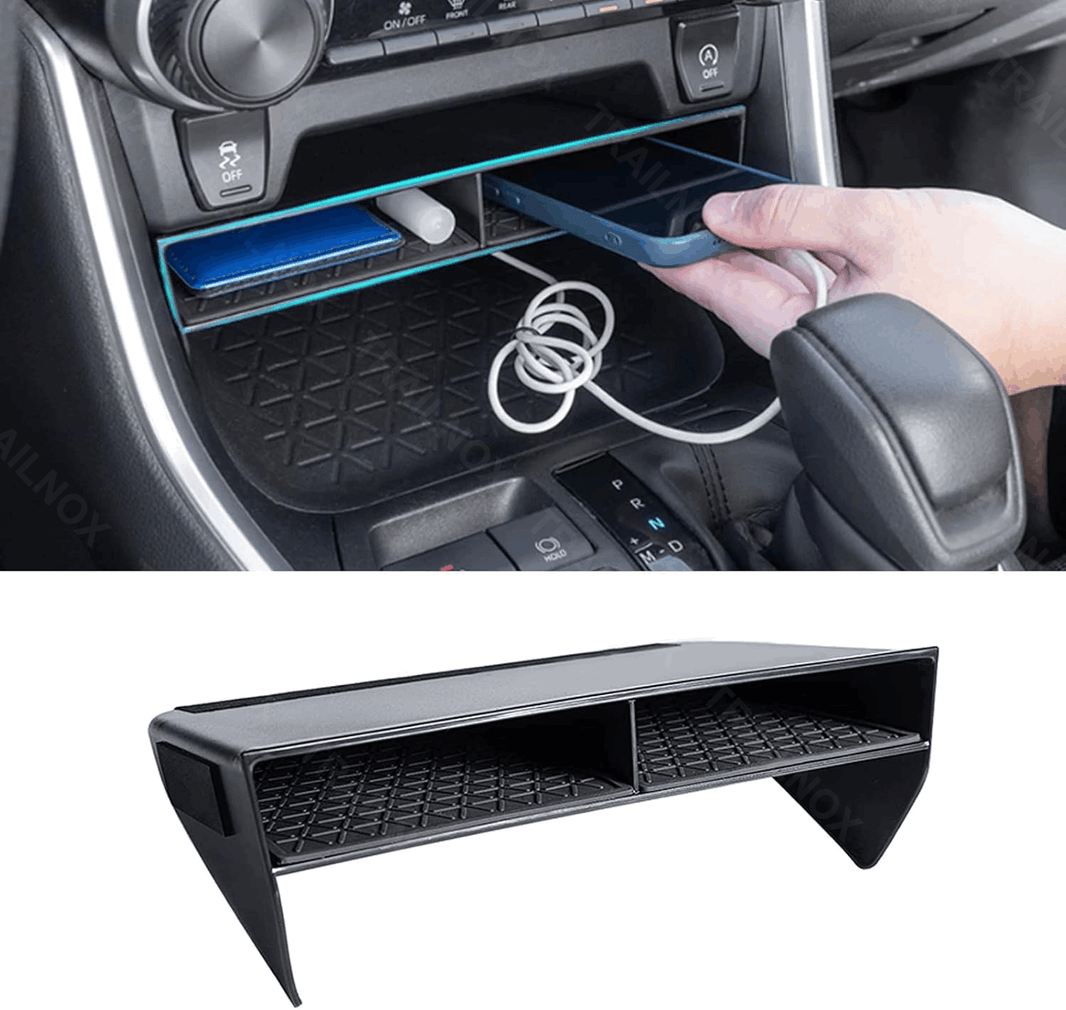 RAV4 Prime 2021-2025 Larger Slots Console Organizer for Toyota