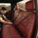 Tundra 2022+ Red Embossed Seat Covers TRD Letter Style Seat Protectors for Toyota