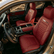 Tundra 2022+ Red Embossed Seat Covers TRD Letter Style Seat Protectors for Toyota