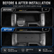 RAV4  Silicone Center Console Lower Drawer Storage Organizer Protective Mat for Toyota
