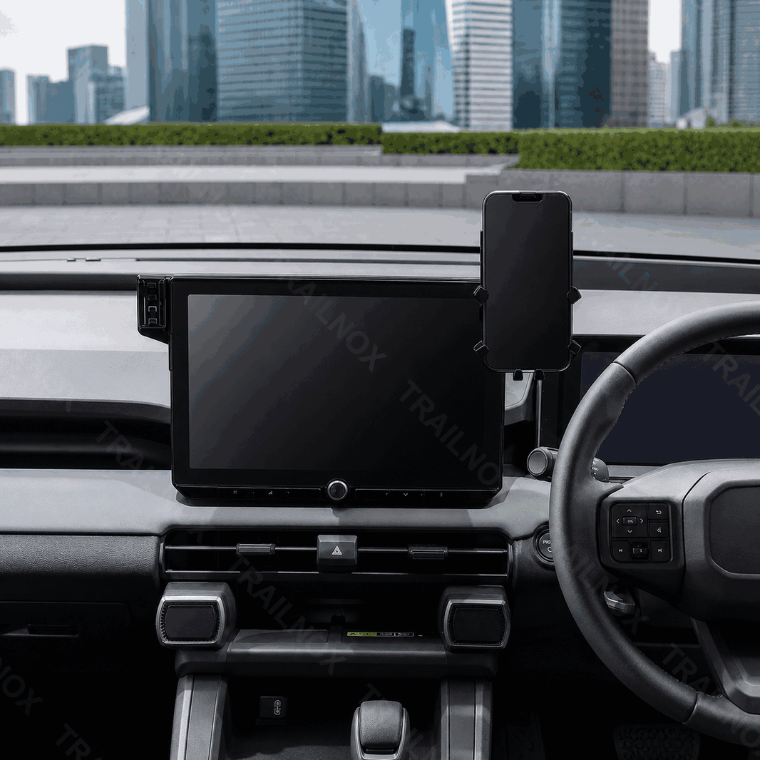 RAV4 Navigation Screen Phone Holder, Interior Accessories for 12.9-Inch Screen for Toyota