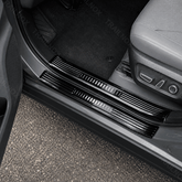 RAV4  Stainless Steel Door Sill Guards Kick Plates for Toyota