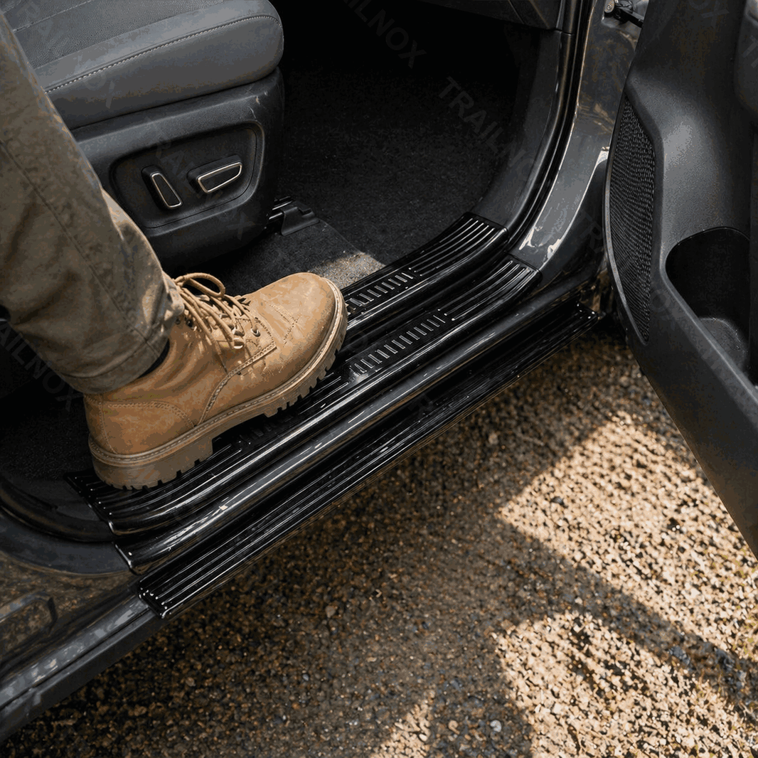 RAV4  Stainless Steel Door Sill Guards Kick Plates for Toyota