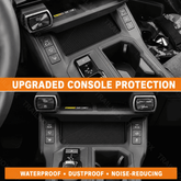 RAV4  Silicone Console Liner – Anti-Noise, Waterproof & Dustproof for Toyota