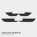 RAV4  Door Kick Guard Leather Decorative Sticker for Toyota