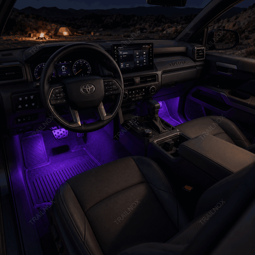 Tacoma/4Runner Footwell Lights LED Floor Foot Ambient Lighting for Toyota
