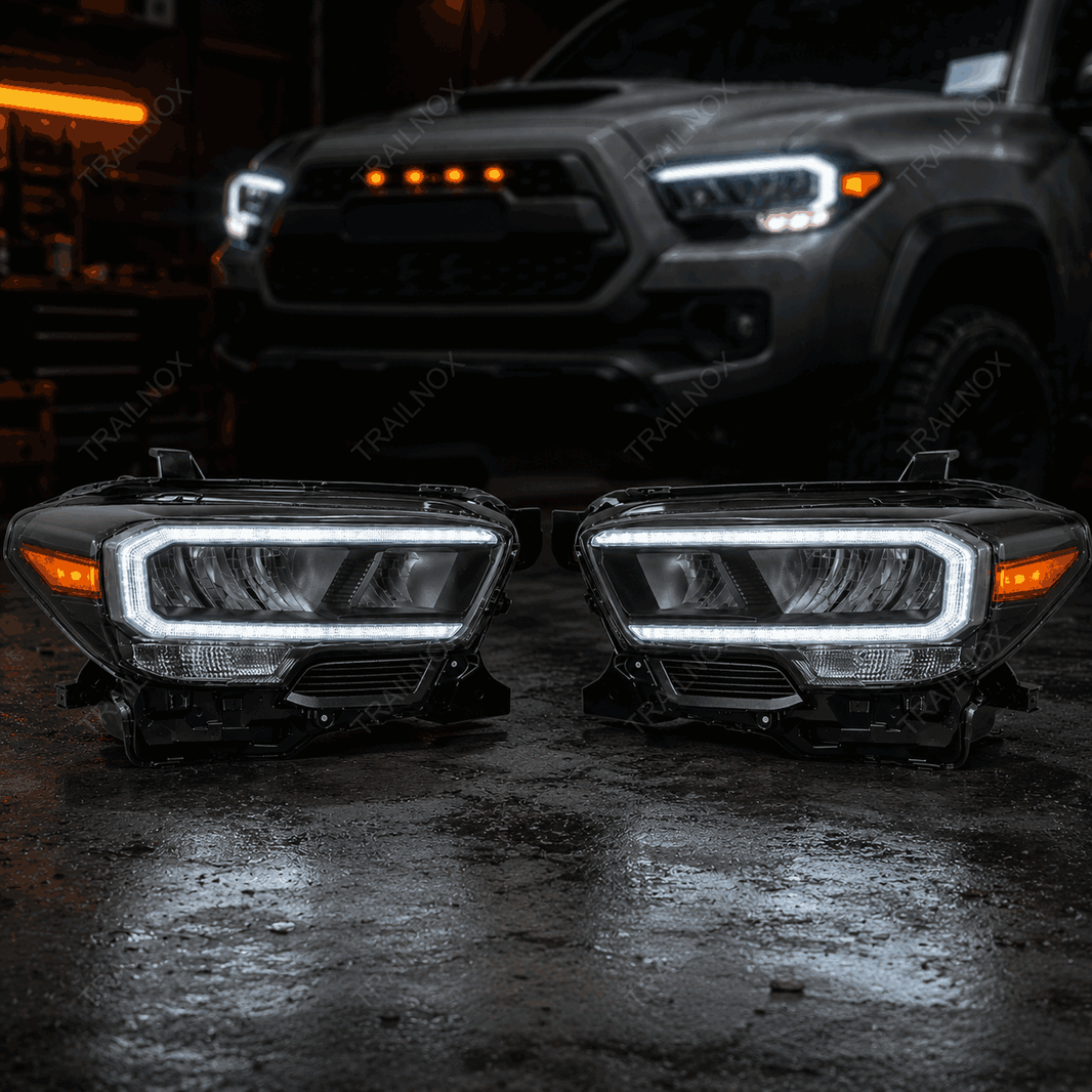 Tacoma LED Reflector Headlights For Toyota