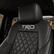 Tacoma 2024+ Black TRD Diamond Quilted Seat Covers For Toyota
