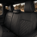 Tacoma 2024+ Black TRD Diamond Quilted Seat Covers For Toyota