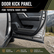RAV4 Front Door Kick Protector ABS Carbon Fiber Texture Door Panel For Toyota