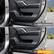RAV4 Front Door Kick Protector ABS Carbon Fiber Texture Door Panel For Toyota
