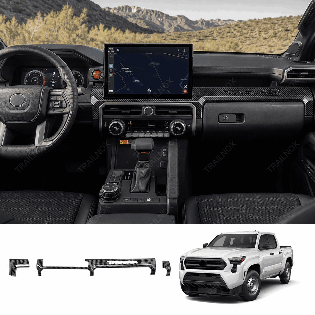 Tacoma dashboard trim panel for 14.3-inch nav screen for Toyota