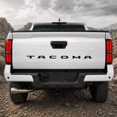 Tacoma tailgate letter stickers for Toyota