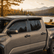 Tacoma window rain guards for Toyota