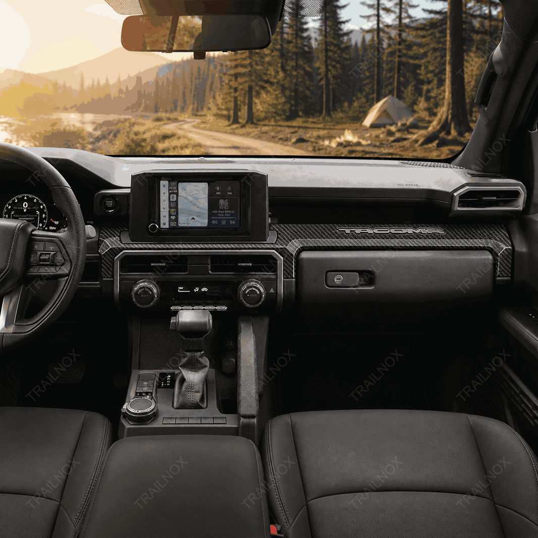Tacoma dashboard trim panel for 8-inch nav screen for Toyota