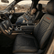 Tundra 2022+ Black Embossed Seat Covers TRD Letter Style Seat Protectors for Toyota