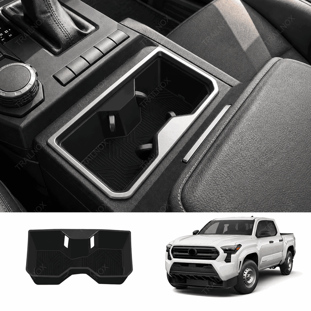 Tacoma Center Console Cup Holder Silicone Insert for Toyota