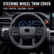 Tacoma Steering Wheel Button Trim Cover Decorative Accessory for Toyota