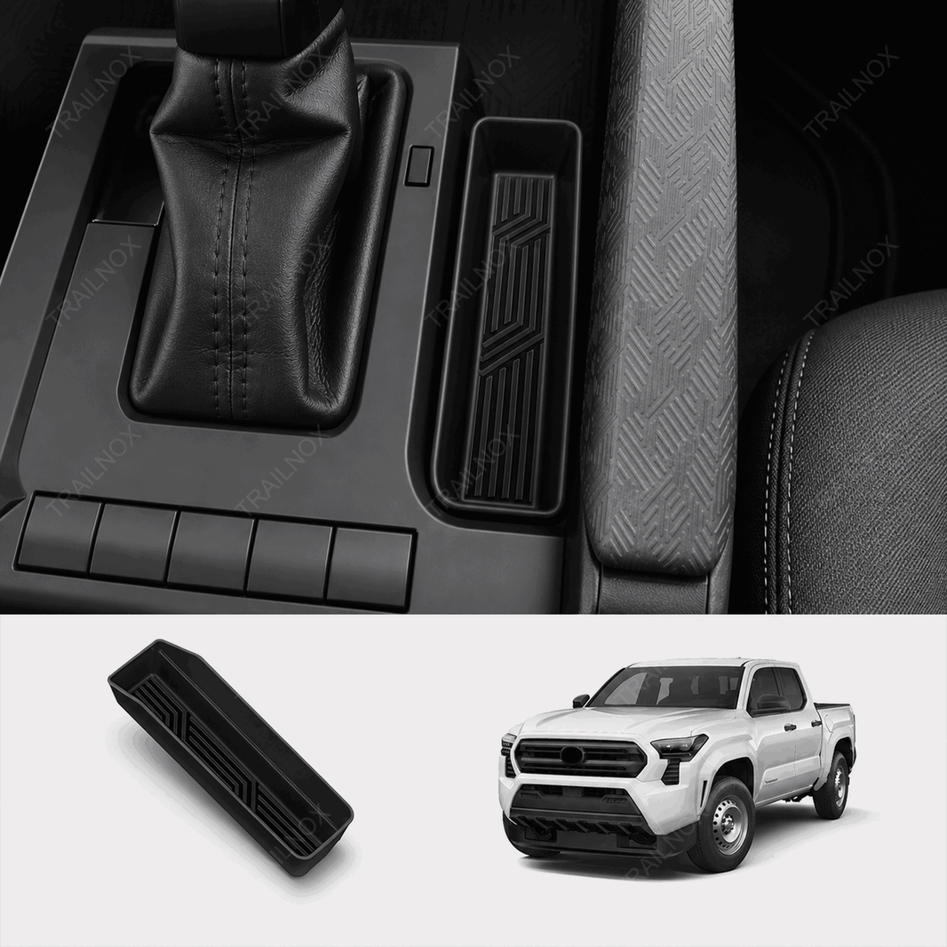 Tacoma  Center Console Side Storage Box / Gear Shift Area Organizer for Toyota