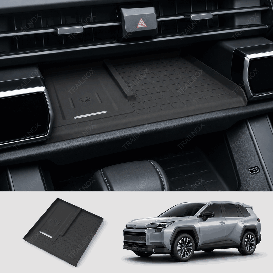 RAV4  Wireless Charger Silicone Pad – Anti-Slip Anti-Dust Car Mat for Toyota