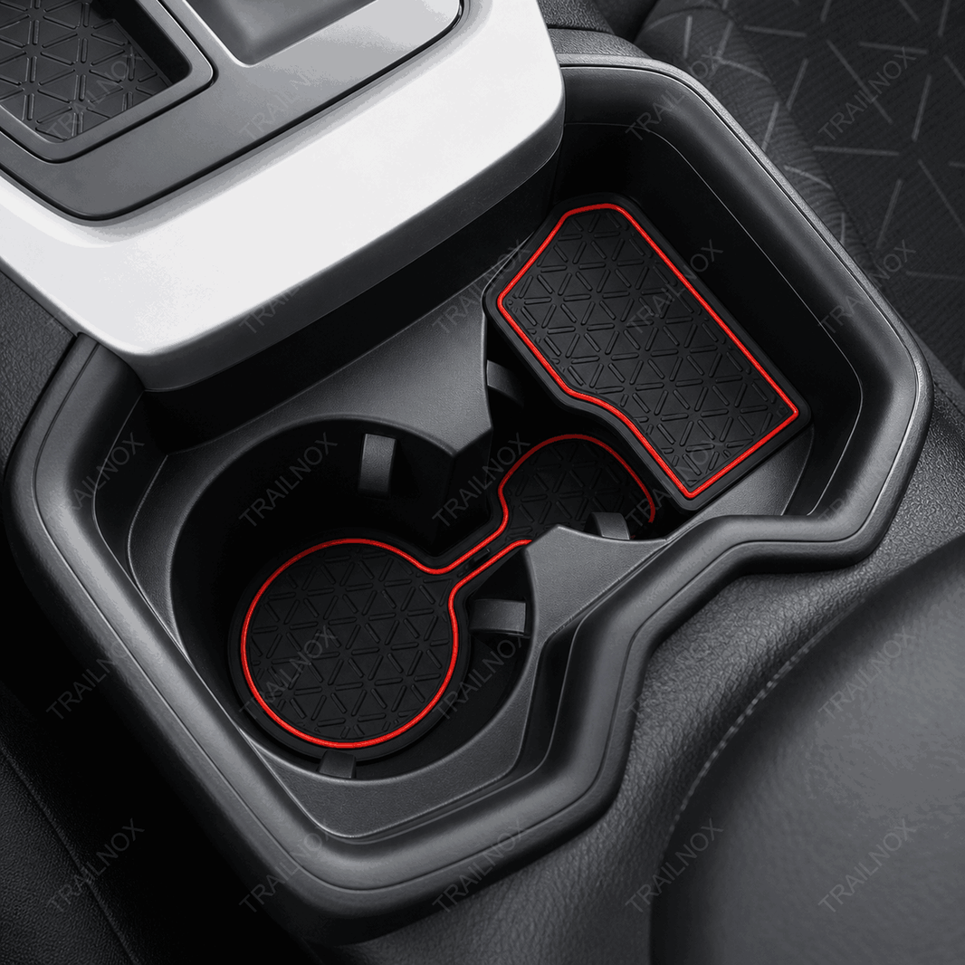 RAV4 Door Slot Mat – Cup Holder Anti-Dust Anti-Slip Decorative Storage Pad for Toyota