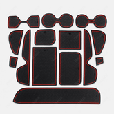 RAV4 Door Slot Mat – Cup Holder Anti-Dust Anti-Slip Decorative Storage Pad for Toyota