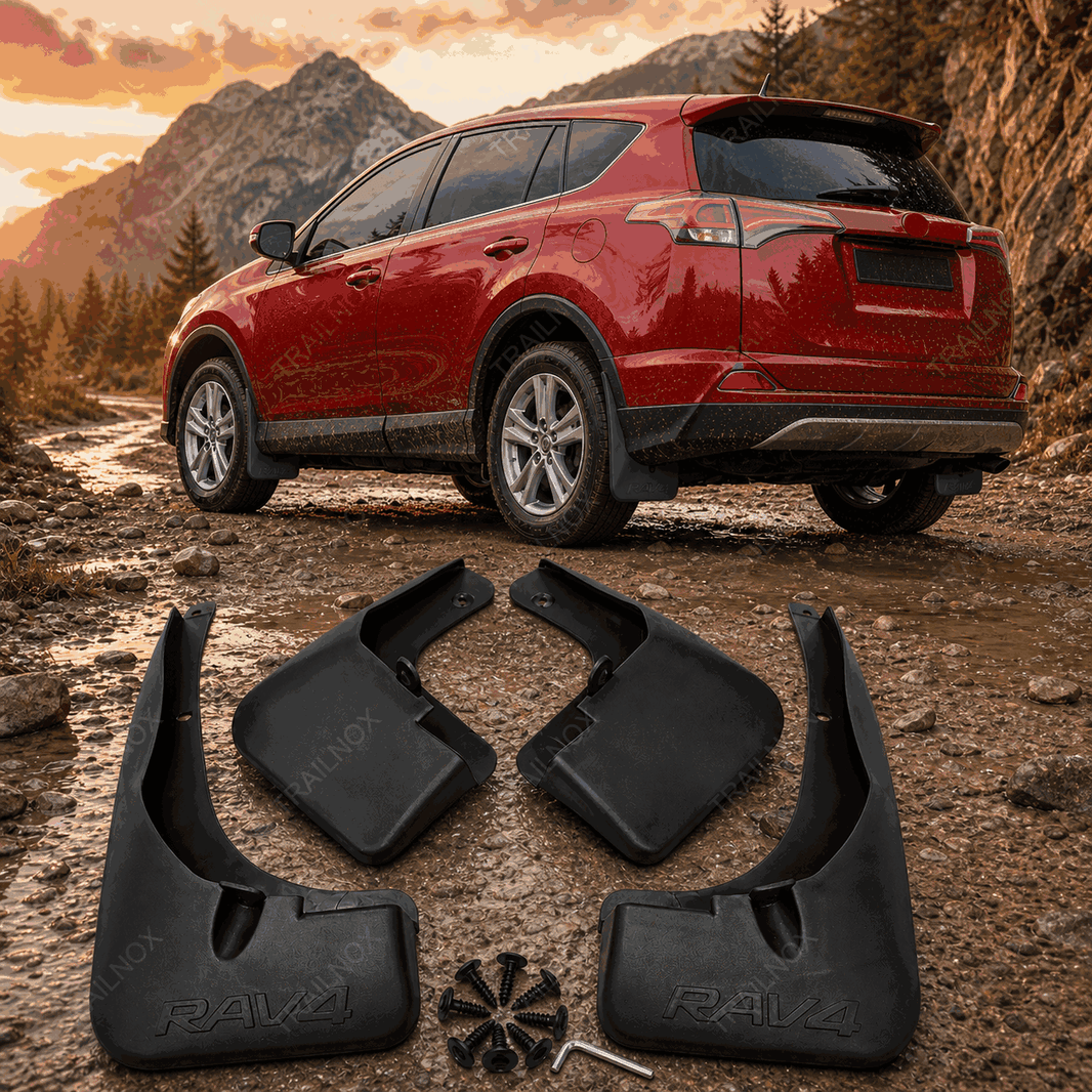 RAV4 Soft Rubber Mud Flaps / Splash Guards For Toyota