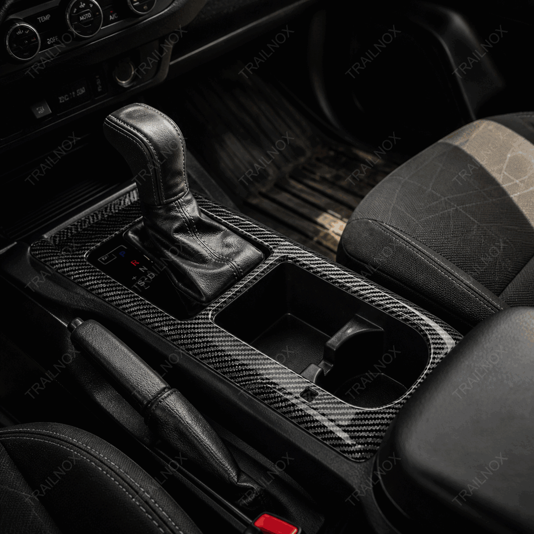 Tacoma Center Console Trim – Shift Panel & Cup Holder Frame for Toyota