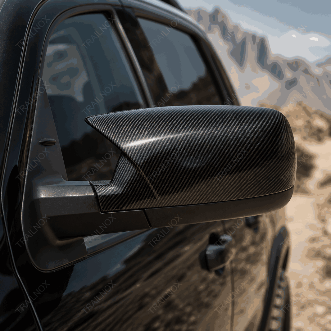 Tundra Mirror Cover – Bull Horn Style Side Mirror Cap for Toyota