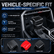 Tundra center console shift knob trim for Toyota