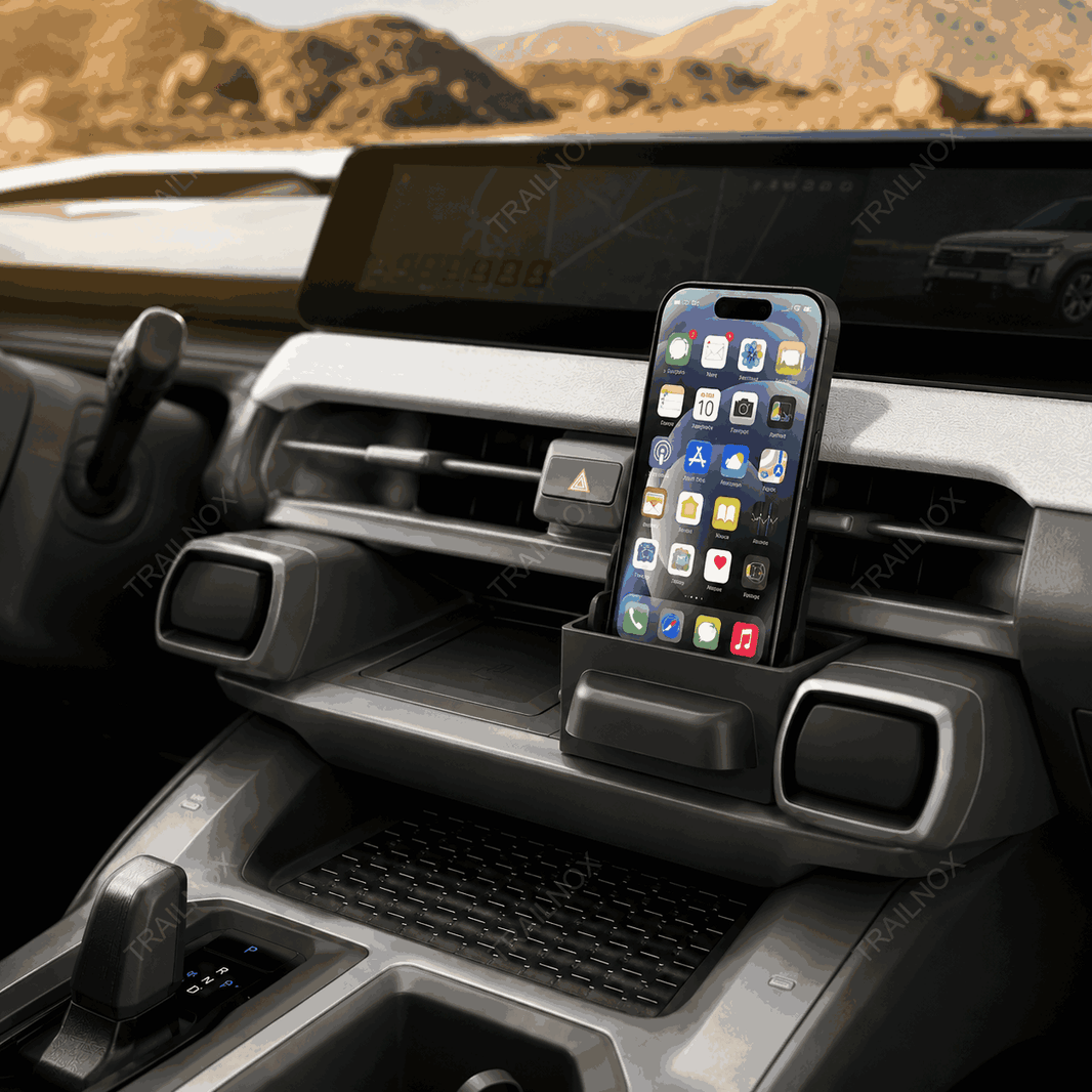 RAV4 Wireless Charger Right Side Storage Box For Toyota