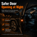 RAV4 Door LED Flashing Warning Light For Toyota