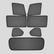 RAV4 Magnetic Side Window Sunshade For Toyota