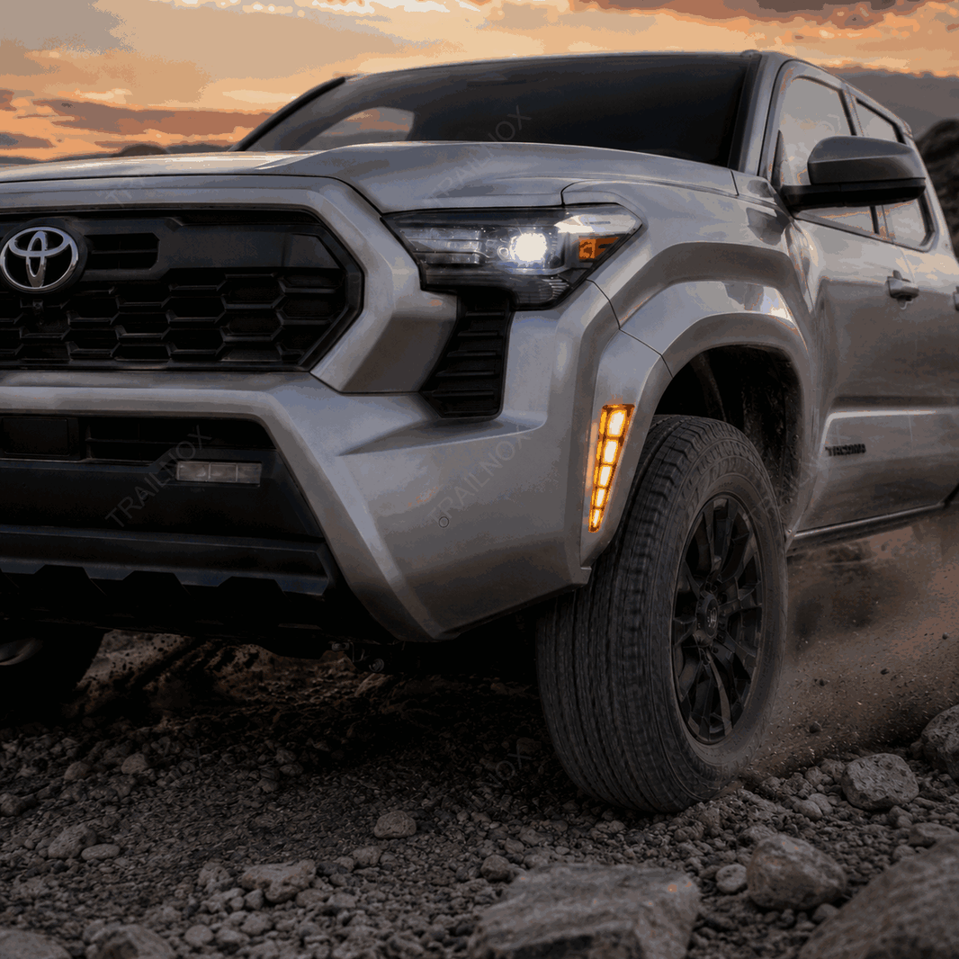 Tacoma Dual-Color LED Fender Lights with DRL & Sequential Turn Signal for Toyota