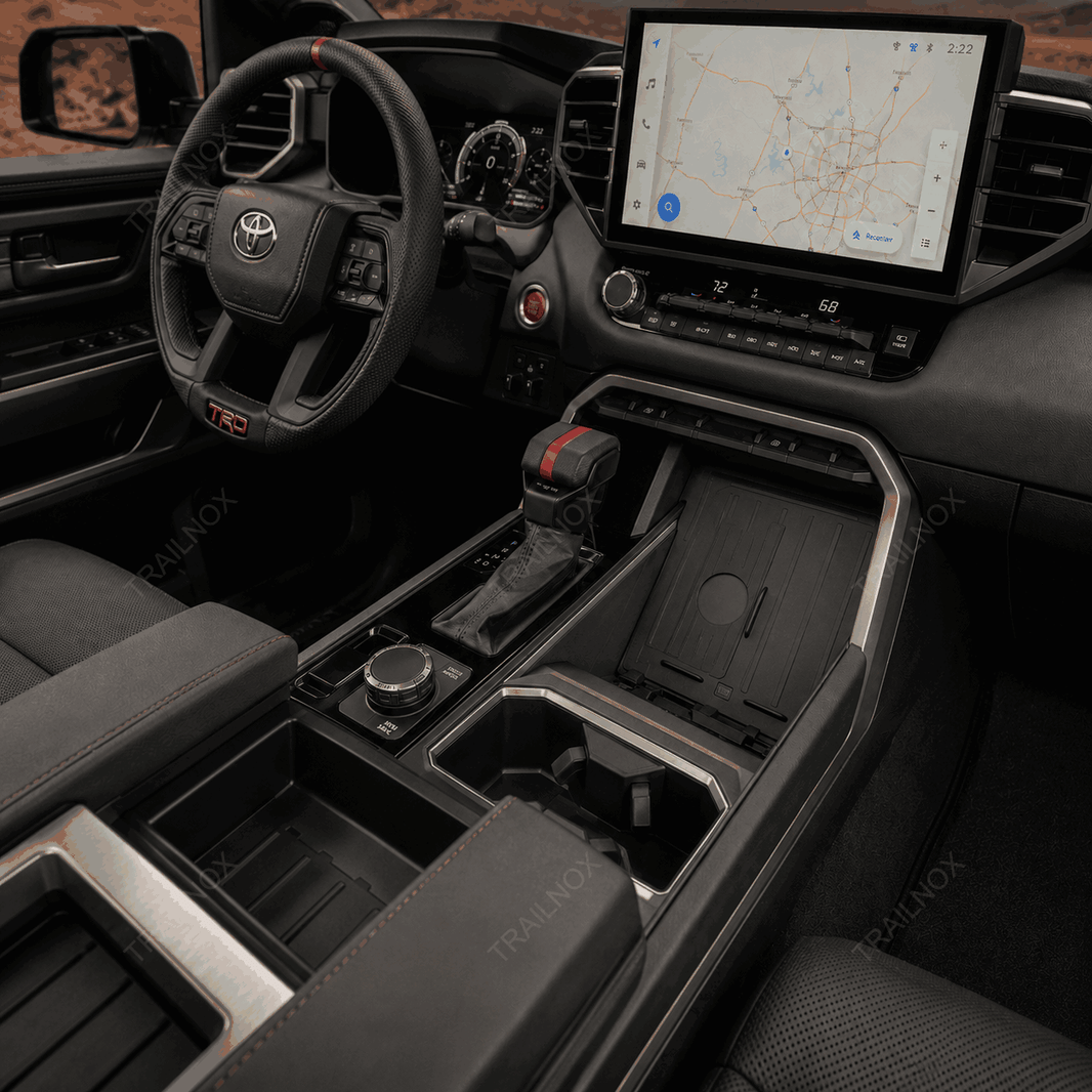 Tundra Magnetic Wireless Charging Pad with Auto-Sensing for Toyota