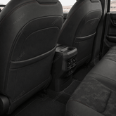 2025+Toyota 4Runner Black Camo Seat Covers with White TRD Style Embroidery For Toyota