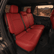 2025+ 4Runner Red Diamond Stitch Black TRD Emblem Seat Covers For Toyota