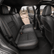 2025+Toyota 4Runner Black Camo Seat Covers with White TRD Style Embroidery For Toyota