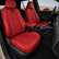 2025+ 4Runner Red Diamond Stitch Black TRD Emblem Seat Covers For Toyota