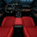 2025+ 4Runner Red Diamond Stitch Black TRD Emblem Seat Covers For Toyota