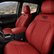 2016-2023 Toyota Tacoma 3rd Gen Seat Covers Red Diamond Quilted Seat Protectors with TRD Style