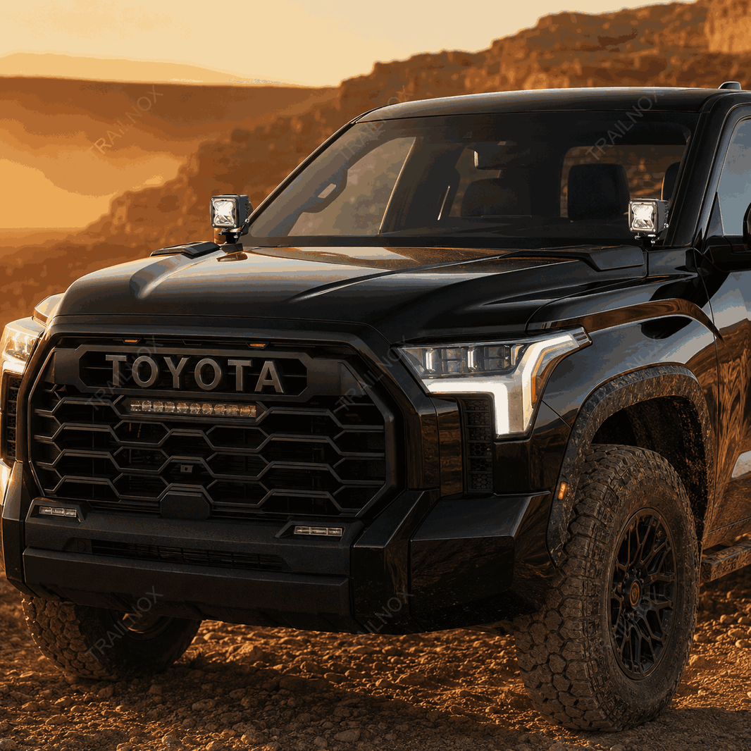 Tundra A-Pillar Light Brackets – Off-Road LED Hood Mounting Brackets For Toyota