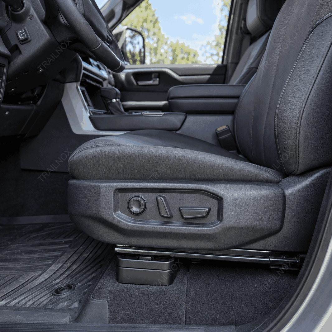 Tundra 3rd Gen Seat Riser Kit – Front Seat Lift Spacer Brackets for Improved Driving Position