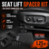Tundra 3rd Gen Seat Riser Kit – Front Seat Lift Spacer Brackets for Improved Driving Position