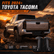 Tacoma Tail Light Cover Smoked Rear Light Cover Taillights Overlay for Toyota